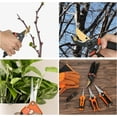 thumbnail image 5 of 5-Pack Garden Pruning Shears Stainless Steel Blades, Hand Held Scissors Set (Including Gardening Gloves), Heavy Duty Garden Bypass Pruning Shears, Tree Loppers, Pruning Shears, Manual Pruning Shears, 5 of 7