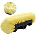thumbnail image 2 of CARCAREZ 10" Car Wash Brush with Soft Bristle for Auto RV Truck Boat Camper Exterior Washing Cleaning, Yellow 1 Pc, 2 of 7