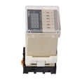 thumbnail image 1 of Relais de Temps, Minuterie Numérique LCD 0.1s à 99h Réglable avec Ouverture, Fermeture et Réinitialisation, pour Réverbère, Lumières Néon LED, Armoire Électrique, 1 of 7
