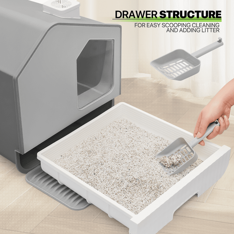 Toilet litter box top