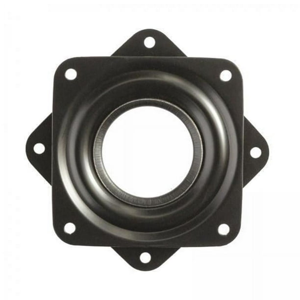 6x Base de Placa de Rodamiento Giratoria de Metal, Accesorio de Organización de Rotación Suave de 0,8mm de Espesor para Gabinete de Cocina, Proyecto , 6 piezas