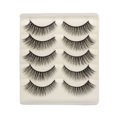 thumbnail image 1 of 5 pares de pestañas postizas 3D naturales, largas y gruesas, para mujer., 1 of 7