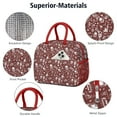 thumbnail image 4 of Lunch Bag Lunch Box for Women Reusable Insulated Lunch Bags,Water-Resistant Red Crossbone Pirate Party Supplies Poster Cooler Lunch Tote Bag, Large Capacity for Work Travel Picnic, 4 of 6