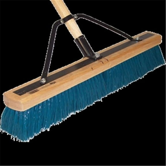 9941 24 in. All Purpose Contractor Broom With 60 in. Handle