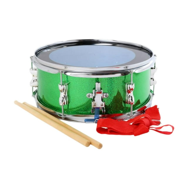 MERIGLARE 13" Snare Drum Educational Toy Lightweight Musical Instrument Kids Beginners