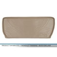 thumbnail image 3 of SMARTLINER All Weather Custom Fit Cargo Trunk Liner Floor Mat Behind 3rd Row Tan Compatible With 2008-2017 Traverse / Enclave, 3 of 3