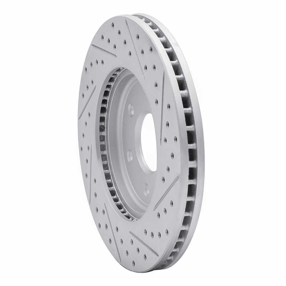 Dynamic Friction Company 830-67092L DFC Geoperformance Rotor - Drilled and Slotted