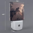 thumbnail image 2 of Sikiie Dinosaur Moonlit Forest Led Night Light, Warm White,Cool White Lights for Bathroom,Hallway,Bedroom, Kids Room-US, 2 of 7