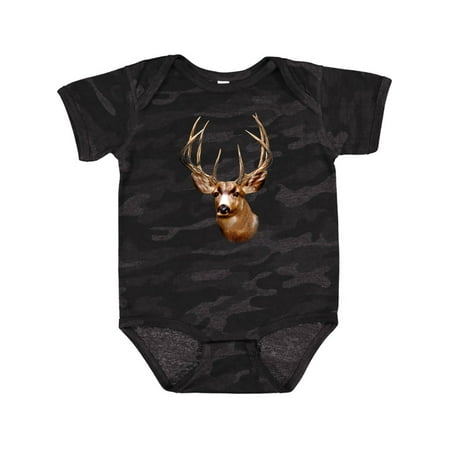 

Inktastic Deer Head Hunter Gift Baby Boy or Baby Girl Bodysuit