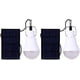 thumbnail image 1 of Bombilla solar para exteriores, 130 lm, bombilla LED solar portátil para cobertizo, senderismo, pesca, camping, iluminación de tienda de campaña (2 unidades) Zhivalor WMZL-108, 1 of 4