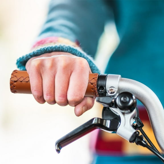 OUNONA  Cruiser Accessories Beach Bike Grips Handlebar Set