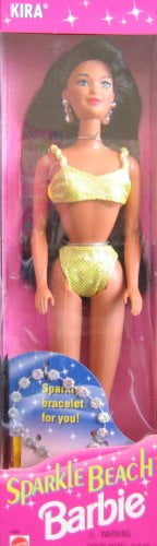 sparkle beach barbie value