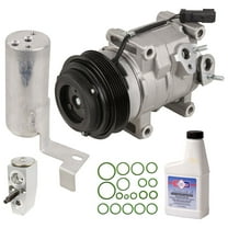 AC Compressor w/ A/C Repair Kit Fits Chrysler Town & Country or Dodge Grand Caravan w/o Rear AC 2011 2012 - BuyAutoParts