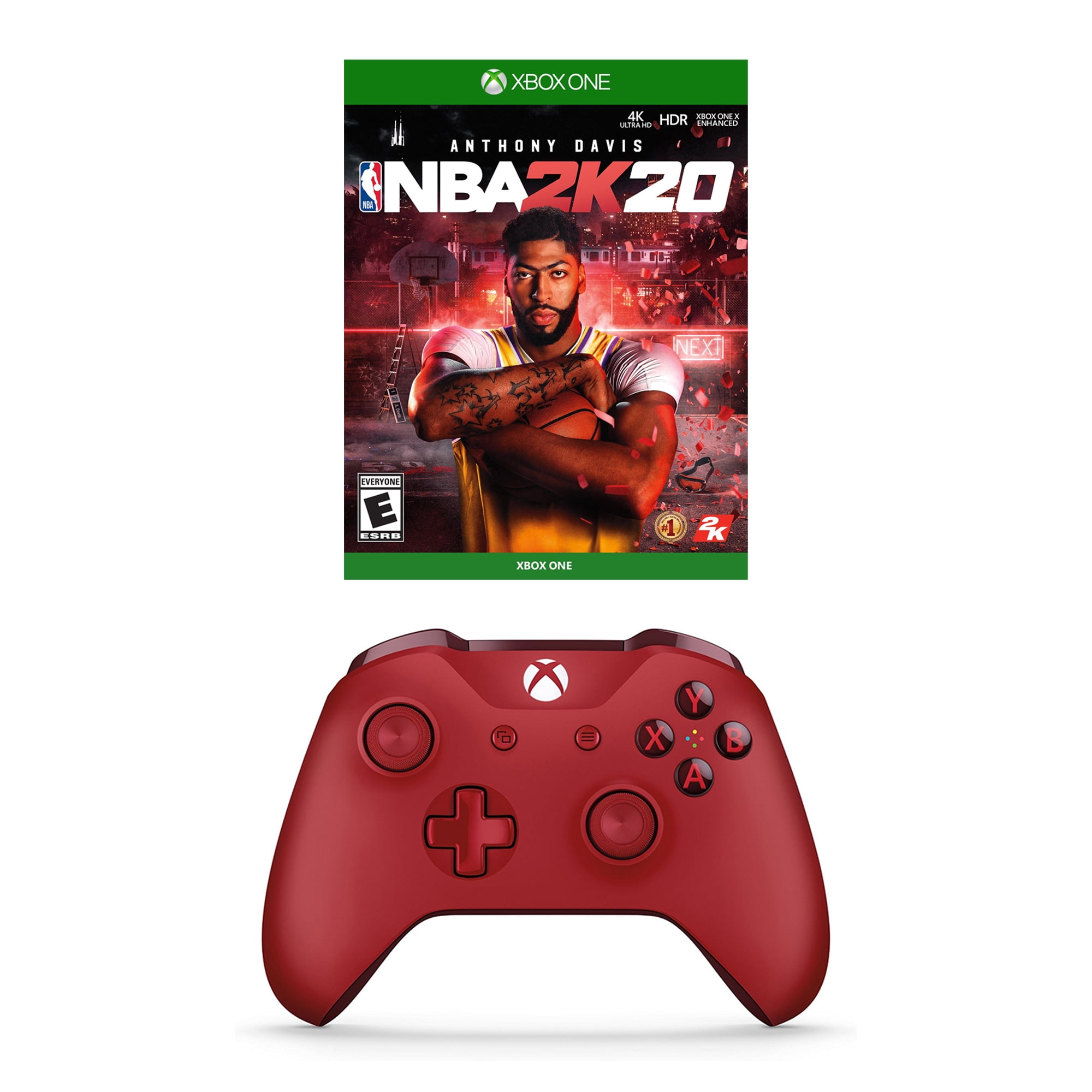 walmart red xbox one controller