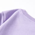 thumbnail image 5 of Sopiago Toddler Sweatshirt Boy Long Sleeve Crewneck Pullover Tops Drop Shoulder Sweatshirts Light Purple,8-9 Years, 5 of 7