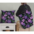 thumbnail image 5 of Soimoi Lightweight Velvet Fabric - Multicolor - Leaves Print, Unstitched Material - 58" Wide, Perfect Fabric For Upholstery, Fashion And Craft Projects, 1 Yard, 5 of 6