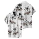 thumbnail image 3 of Camisas Hombre Camiseta de hombre informal con diseño de moda superior con estampado de calle al libre con estampado 3d de árbol de (White, M), 3 of 4