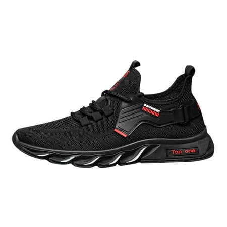 XDDST Shoes for Men Cross Woven Men s Shoes Low Top Leisure Sports Running Fashion Men s Shoes