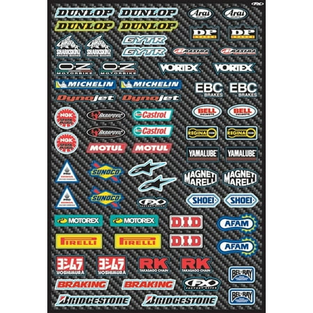 - Factory Effex Micro Street Sponsor Decal Sticker Kit