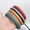 thumbnail image 4 of Diadema con dientes esmerilados de color Morandi simple, estilo básico, para lavar el rostro, diadema para presionar el cabello, hebilla para la cabeza, accesorios para el cabello para, 4 of 6