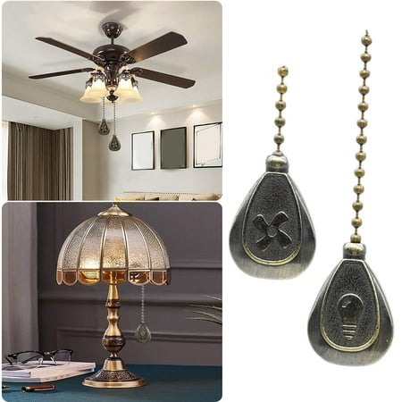 

Decorative Wall Hooks Lighting Fan Decorative Pendant Light Zipper Table Lamp Chain Set Of 2 Pieces 12 Inches Long