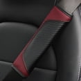 thumbnail image 3 of Funda de cuero para cinturón de seguridad de coche, funda simple para cinturón de seguridad, 3 of 5