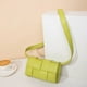 thumbnail image 2 of Diseño de moda moderno, moda de verano, bolso de mujer sencillo con un solo hombro en forma de diamante, bolso de cadena tejida inclinada de moda, bolso de cintura para mujer, 2 of 6