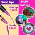 thumbnail image 3 of Chalky Crown Acrylic Markers 12 Pack, 3 of 4
