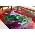 thumbnail image 5 of Front Door Rug, Animal Rug, Non Slip Rug, Area Rug, Classic Rug, Abstract Elephant Rugs, Animal Rugs, Salon Rug, Colorful Rug, Popular Rugs, 5.9'x9.2' - 180x280 cm, 5 of 8