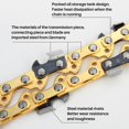 thumbnail image 4 of Cadenas De Motosierra Ergonómicas 5016 Ángulo Recto Pequeño 8 Sierra Eléctrica 28 Hojas 59 Eslabones De Transmisión Cadena De Motosierra Para Artesano seitruly HA034891-00, 4 of 6