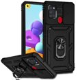 thumbnail image 1 of Estuche GANGXUN para Samsung Galaxy A21S, soporte giratorio 360°, estilo mecánico y magnético, 1 of 5
