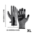 thumbnail image 3 of Kugisaki Winter Gloves for Men Women, Touch Screen Water Resistant Windproof Liner Thermal for Running Cycling Driving Hiking, 3 of 9