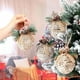 thumbnail image 1 of Bolas Decorativas De Plástico Bolas navideñas tejidas, juego de 4 piezas, adornos de plástico color caqui de 8 cm (3,15") para decorar el árbol. Rkxzt, 1 of 8