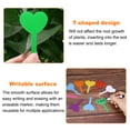 thumbnail image 4 of Uxcell 150pcs Plastic Plant Labels 3.26"x1.97" Reusable Waterproof Garden Tags for Nursery, Green, 4 of 7
