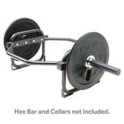 CAP 45 lb Olympic Bumper Plate, Black