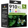 thumbnail image 1 of Cartuchos de tinta TOKYOINK 910XL de repuesto para HP 910XL, paquete de 4, 1 of 7