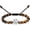 Steel, variant on Paw Print Beads Urn Bracelet for Men Women Lava Stone Cremation Jewelry for Pets Ashes Urn Bangel
