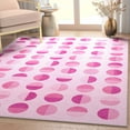 thumbnail image 6 of Well Woven Apollo Split Dot Modern Pink Flat Pile Easy to Clean 9'10" x 13' Area Rug for Living Room Dining Room Bedroom and Kitchen, 6 of 6