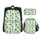thumbnail image 1 of Fotbe Frogs And Tropical Leaves Set Escolar 3 en 1 para Niños - Mochila Duradera con Lonchera Aislante y Estuche para Lápices - Mochila Escolar para Niños y Niñas, 1 of 7