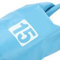 thumbnail image 4 of Bolsa seca impermeable, bolsa de almacenamiento en seco de PVC plegable portátil con correa para el hombro para natación, rafting, camping, 15L, azul YUNYI BRAND  Deportes, 4 of 8