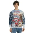 thumbnail image 4 of Santa is Coming Devon Rex Merry Christmas Xmas Noel Truck Tree All Over Print 3D Sweatshirt Unisex Merch Cat Lover Kitten Owner Gifts - 02023, 4 of 6