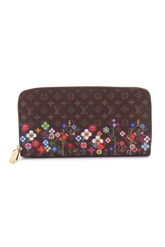 Pre-Owned Louis Vuitton LV x Zippy Wallet Round Long Monogram Multicolor Takashi Murakami...