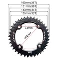 thumbnail image 2 of BLUESON MTB Bike 104BCD 30T-38T Narrow Wide Chainring Bicycle Single Chainwheel, 2 of 7