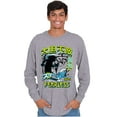 thumbnail image 5 of The Smurfs Cool Kanji Fearless Long Sleeve TShirt Men Women Brisco Brands L, 5 of 6