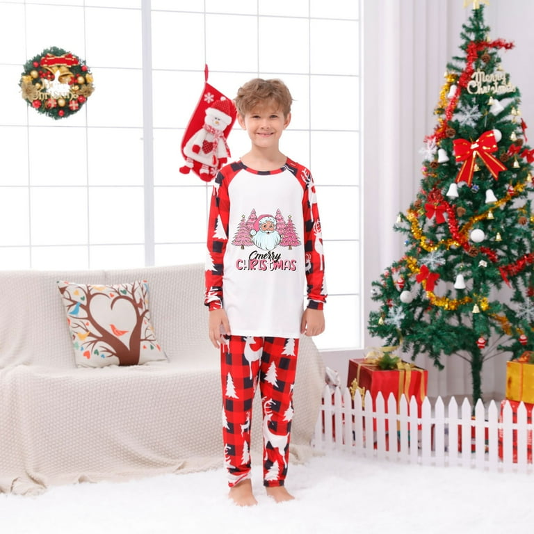 White Christmas Satin Pajama Set Christmas Family Matching Set Family Christmas Pjs Matching Sets 2024 Matching Pjs for Couples Kids Christmas Pajamas Clearance Walmart