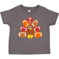 thumbnail image 3 of Inktastic Thanksgiving Cute Football Turkey Boys or Girls Toddler T-Shirt, 3 of 5