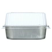 Handi-Foil 5.7 x 3.3 Aluminum Mini Loaf Pans with Lids, 3 Count