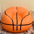 thumbnail image 1 of Sofá inflable de baloncesto y fútbol, silla de salón de aire, tumbona de baloncesto, muebles de exterior, jardín, hogar y oficina, 1 of 4