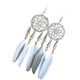 thumbnail image 3 of Guardurnaity Pendientes bohemios Pendientes colgantes de borla Ligeros 1 par de joyas colgantes con diseño de atrapasueños Blanco cómodo Ropa, zapatos y accesorios Miscelánea Blanco Guardurnaity AP009318-07B, 3 of 6