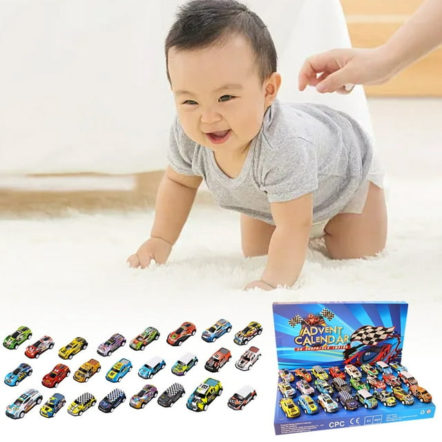 Countdown Sets Exciting Advent Calendar Featuring Surprise Toy Cars for an Unforgettable Christmas Countdown Experience